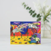 Gator en Ghost Riders Briefkaart (Staand voorkant)