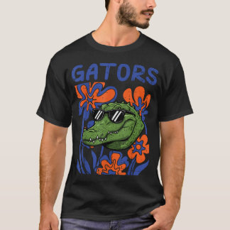 Gator Floral Aligator s Jeugd T-shirt