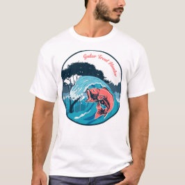 Gator Forel Moeras Jager Vissen T-shirt