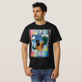 Gator Gamer Dream Anime T-shirt (Voorkant volledig)