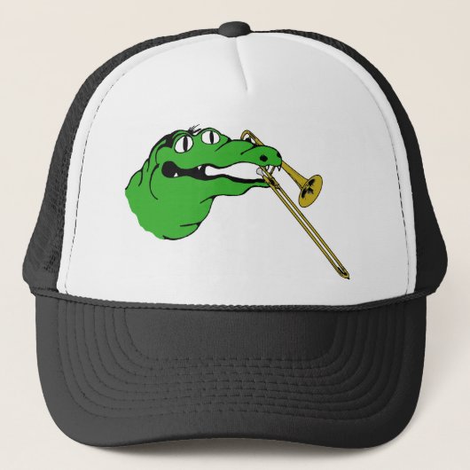 Gator Gear TROMBONE Geen woorden Trucker Pet (Voorkant)