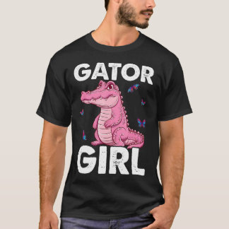 Gator Girl - Alligator Krokodil Dierentuin Dier T-shirt