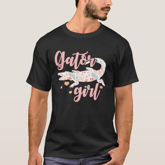 Gator Girl Alligator T-shirt (Voorkant)