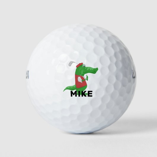 Gator Golfer Golfballen (Voorkant)