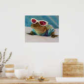 Gator Greetings - Blijf glimlachen Poster (Keuken)