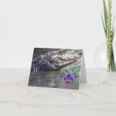 'Gator Grins: Denken aan jou - Opmerking Kaart (Achterkant)