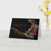 Gator Groeten - Denken aan jou Kaart (Gele Bloem)