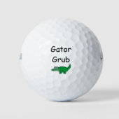 Gator Grub Alligator Crocodile Food Golfballen (Voorkant)