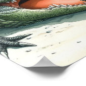 Gator Hazards - Golf Art Print (Hoek)