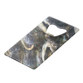 Gator Head flesopener Creditkaart Flessenopener (Voorkant Gekanteld)