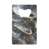 Gator Head flesopener Creditkaart Flessenopener (Achterkant)