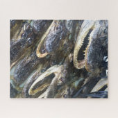 Gator Head Jigzaag Puzzle Legpuzzel (Horizontaal)