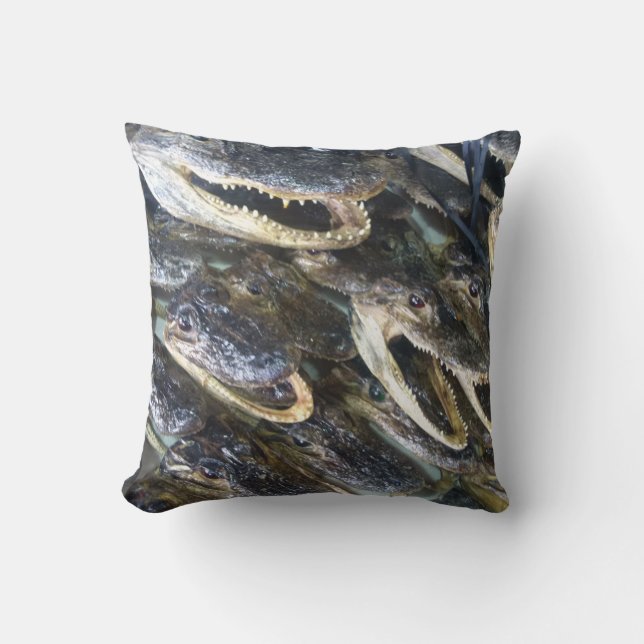 Gator Head Pillow Kussen (Voorkant)
