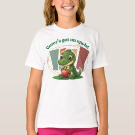 Gator heeft een appel t-shirt