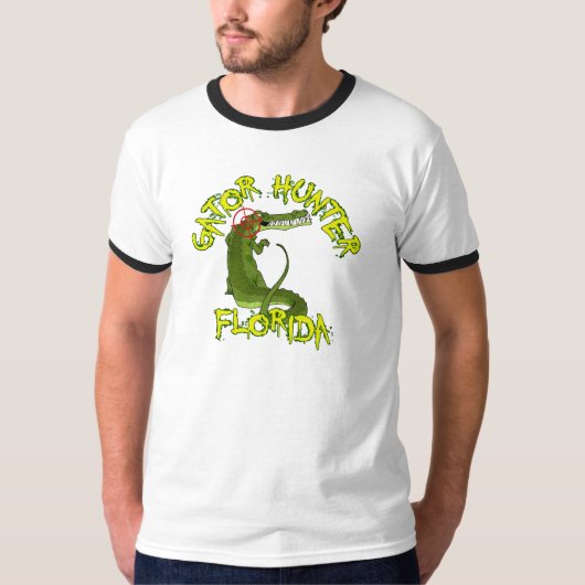 Gator Hunter Florida T-shirt (Voorkant)