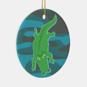 Gator Keramisch Ornament (Rechts)