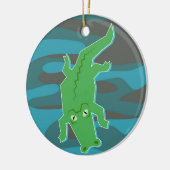 Gator Keramisch Ornament (Links)