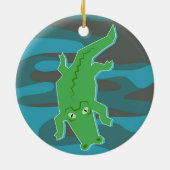 Gator Keramisch Ornament (Achterkant)