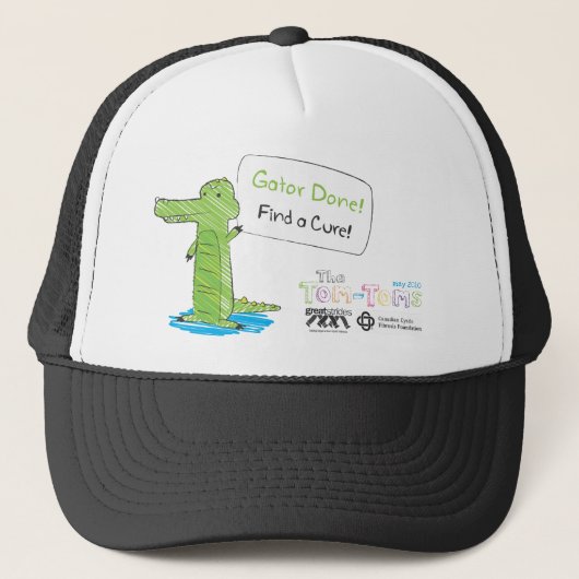 Gator klaar! trucker pet (Voorkant)