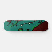 gator (oude school) persoonlijk skateboard (Horizontaal)