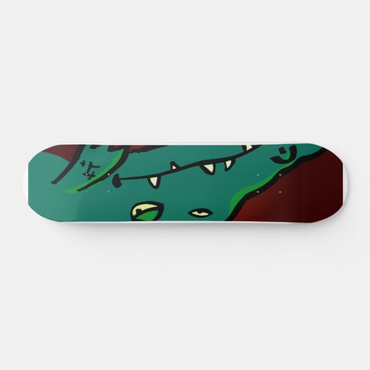 gator (oude school) persoonlijk skateboard (Horizontaal)