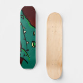 gator (oude school) persoonlijk skateboard (Voorkant)