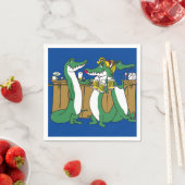 Gator Paper Napkin Servet (Insitu)
