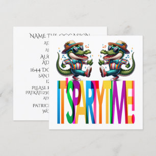 Gator Party Tijd Kaart