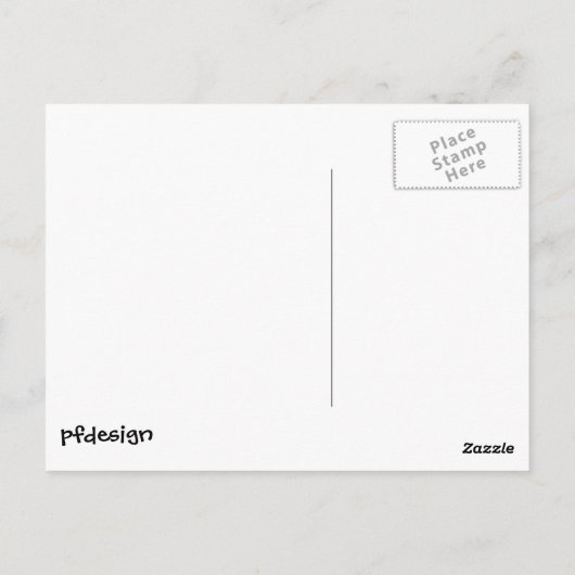 Gator Pond Briefkaart (Achterkant)