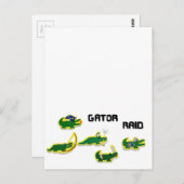 Gator Raid Briefkaart (Voorkant / Achterkant)