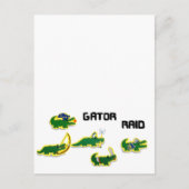 Gator Raid Briefkaart (Voorkant)