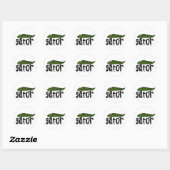 Gator Ronde Sticker (Vel)