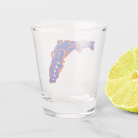 Gator Shot Shot Glas (Achterkant)