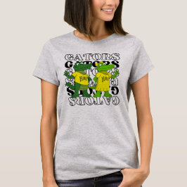 Gator Spiegel Achtergrond T-shirt