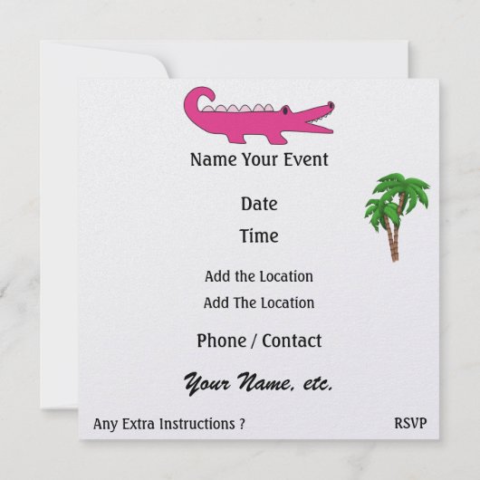 Gator - SRF Kaart (Achterkant)