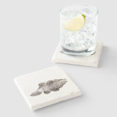 Gator Stone-Onderzetters Stenen Onderzetter (Zijkant)