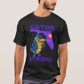 Gator Strong Florida Alligator Crocodile Zoo Anima T-shirt (Voorkant)