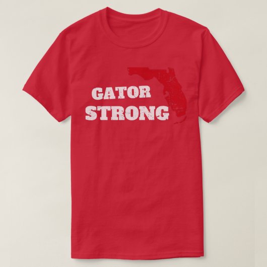 Gator Strong Florida State Gator2 T-shirt (Design voorkant)