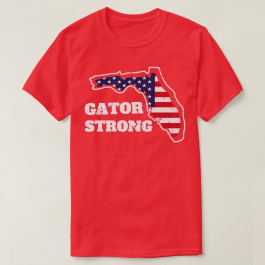 Gator Strong Florida State Gator T-shirt (Design voorkant)