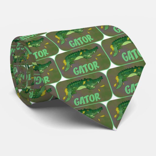 Gator Stropdas (Opgerold)
