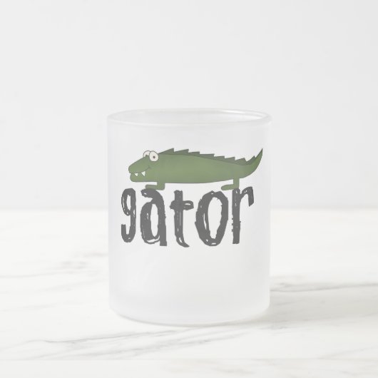 Gator T-shirten en cadeaus Matglas Koffiemok (Center)