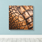 Gator-textuur Canvas Afdruk (Insitu (Houten vloer))