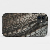 Gator-textuur Case-Mate iPhone Case (Achterkant (horizontaal))