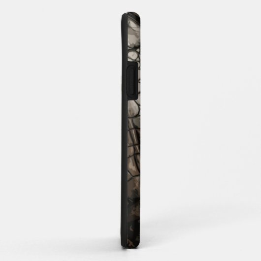 Gator-textuur Case-Mate iPhone Case (Achterkant/rechts)