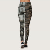 Gator-textuur Leggings (Achterkant)