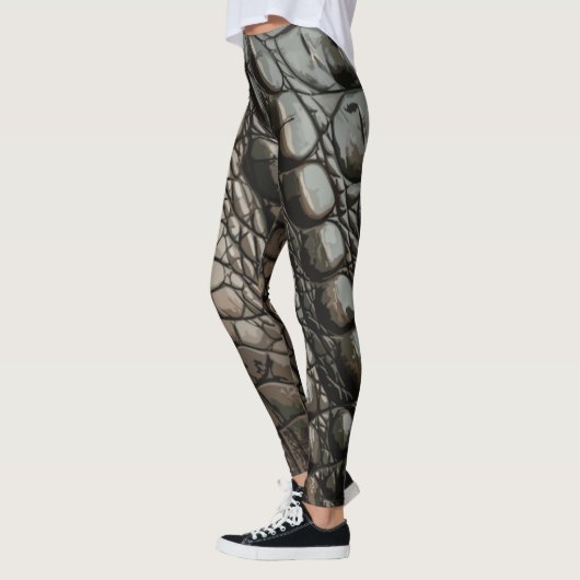 Gator-textuur Leggings (Links)