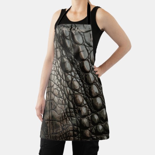 Gator-textuur Schort (Insitu)