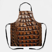 Gator-textuur Schort (Voorkant)