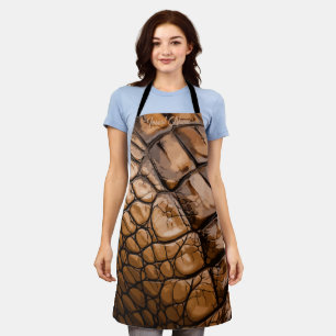 Gator-textuur Schort