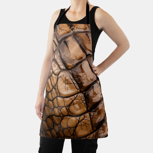 Gator-textuur Schort (Insitu)